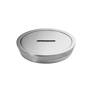 Registro 4" redondo acero inox Vainsa