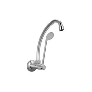 Llave de Lavadero a la Pared C/Pico "L" LEVA hecho en bronce Vainsa
