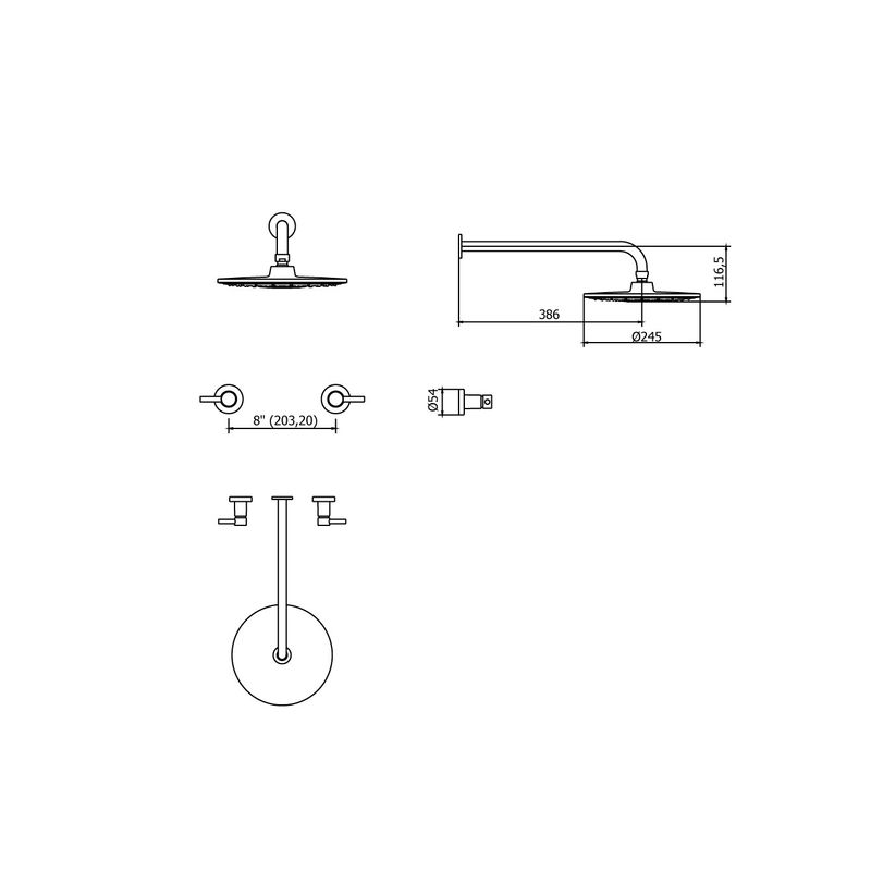 Mezcladora-para-ducha-lever-con-salida-ducha-boton-hecho-en-bronce-vainsa