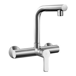 Monocomando para lavadero a la pared artic hecho en bronce Vainsa