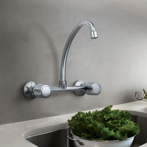 Mezcladora para lavadero a la pared egeo hecho en bronce Vainsa