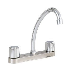 Mezcladora para Lavadero al Mueble Egeo Pico "L" Hecho en Bronce Vainsa