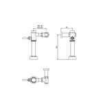Fluxometro-mecanico-para-inodoro-palanca-de-4.8-lts-indirecto-hecho-en-bronce-vainsa