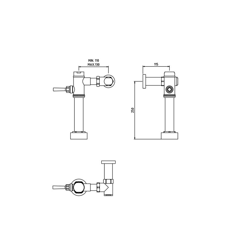 Fluxometro-mecanico-para-inodoro-palanca-de-4.8-lts-indirecto-hecho-en-bronce-vainsa