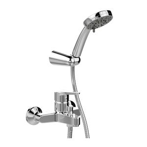 Monocomando para ducha tina barbados cromado Italgrif