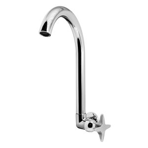 Llave para lavadero a la pared pico "b"sestri hecho en bronc