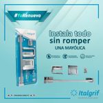 Kit-puntal-sal-4-piezas-cromado-italgrif