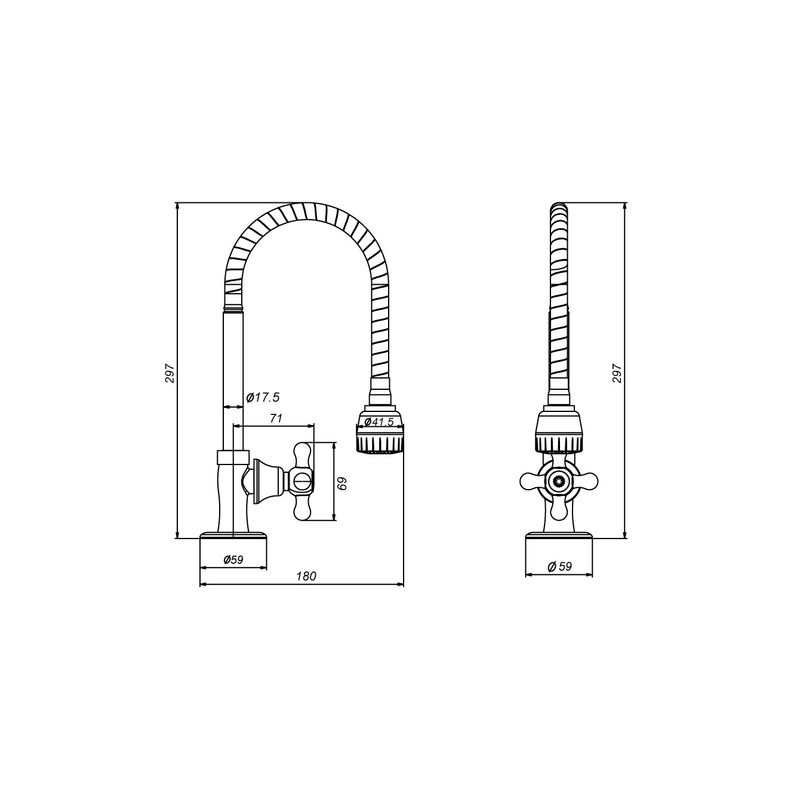 Llave-lavadero-mueble-pico-flexible-acapulco-italgrif