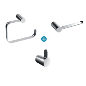 Combo kit accesorios baño acapulco marca Italgrif