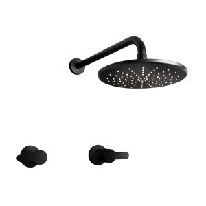 Mezcladora de ducha con salida española maui black