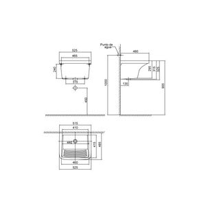 Combo lavarrropa marbella medium+ llave jardin vainsa