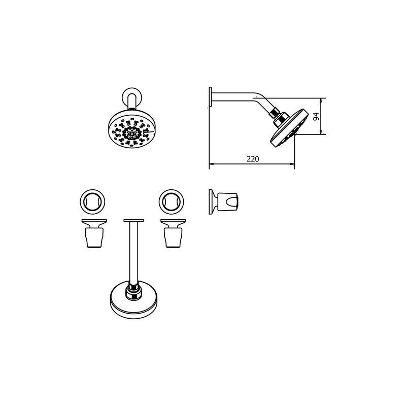 Mezcladora-para-ducha-avante-con-salida-gap-12-hecho-en-bronce-vainsa