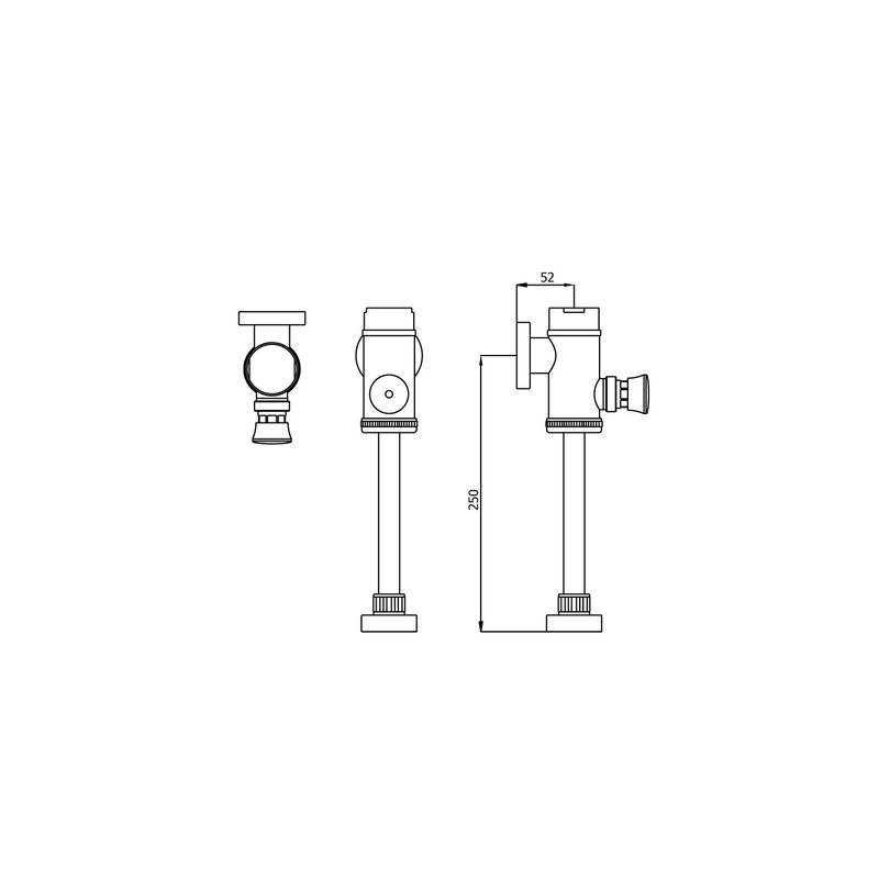 Fluxometro-mecanico-para-urinario-boton-directo-hecho-en-bronce-vainsa