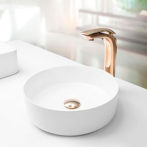 Bowl redondo manhattan blanco matte Vainsa