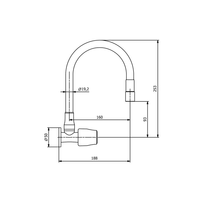 Llave-de-lavadero-a-la-pared-pico-flex-negro