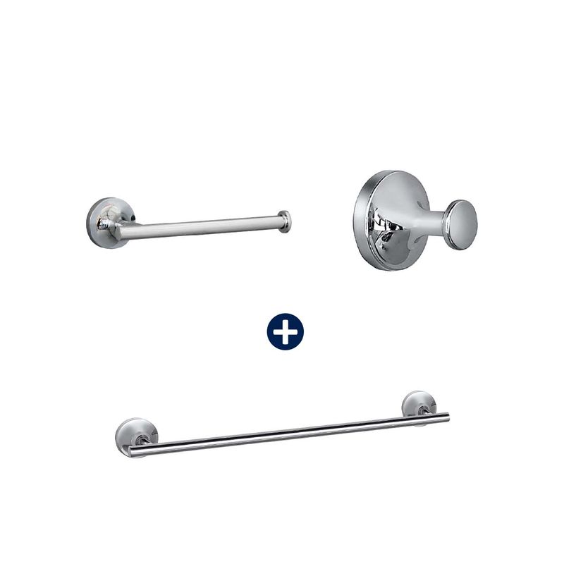 Kit de accesorios para baño Vainsa Romantik: Toallero de barra
