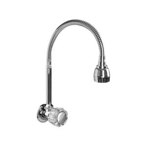 Llave para Lavadero a la Pared ARUBA C/Pico Flex Italgrif