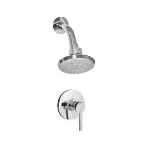 Monocomando de ducha Punta Cana  con salida de ducha Buzios Light Italgrif