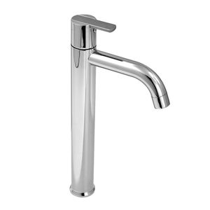 Llave para lavatorio alta buzios lever cromado Italgrif