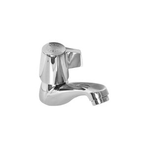 Llave para lavatorio cabo blanco cromado Italgrif