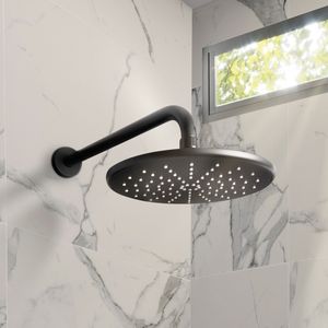 Salida de ducha completa Cartagena Black Italgrif