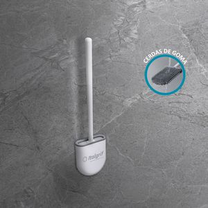 Cepillo para limpiar inodoros con soporte autoadhesivo Colección Home