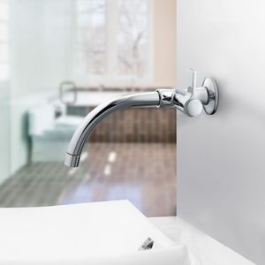 Llave para Lavatorio a la Pared Klass Line Duracrom Vainsa
