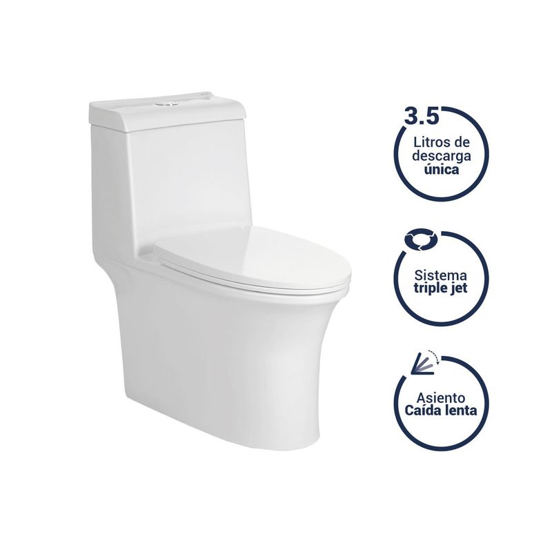 One-piece.modena-b.sim-triple-jet-blanco-comercial-vainsa