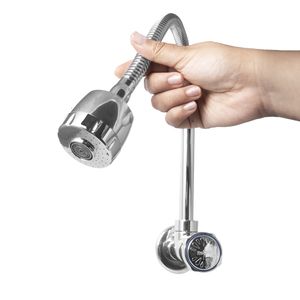 Llave para lavadero a la pared barú cromado Italgrif