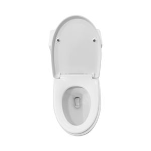 Combo Inodoro One Piece Glamour Comercial + Espejo Mallorca con anti empañamiento VAINSA
