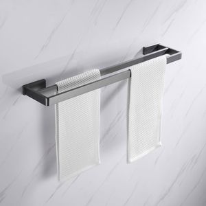 Toallero de Barra 60cm Gunmetal Negroni Vainsa